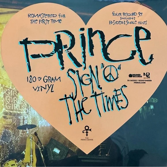 Prince / Sign o the Times. Sealed Four Vinyl LP Box Set.